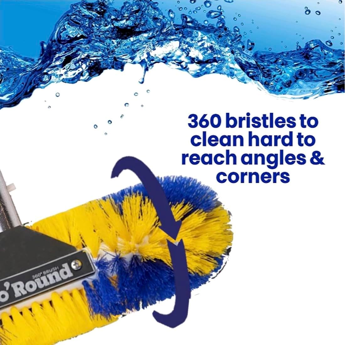 Go'Round 360™ Pro Pool Brush 12 inches
