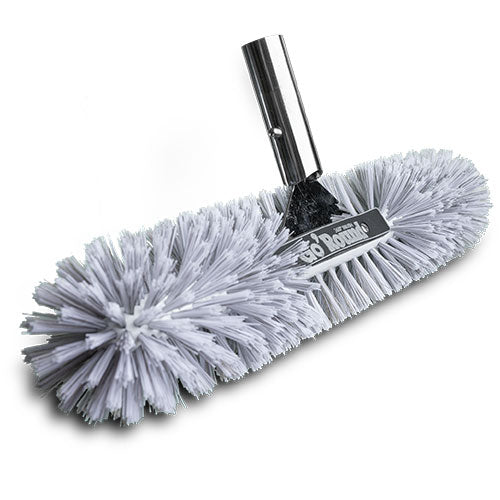 GoRound 360™ Stainless Steel & Polypropylene Pro Pool Brush 18 Inches